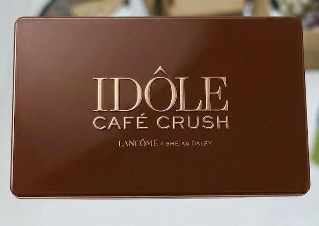 Limited Edition Lancome xSheika Daley Idole café crush Eye shadow palette