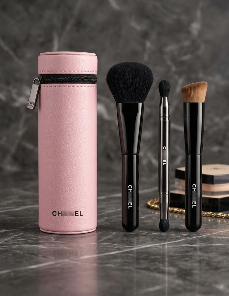 Chanel Codes Couleur Limited-Edition Collection of 3 Essential Brushes