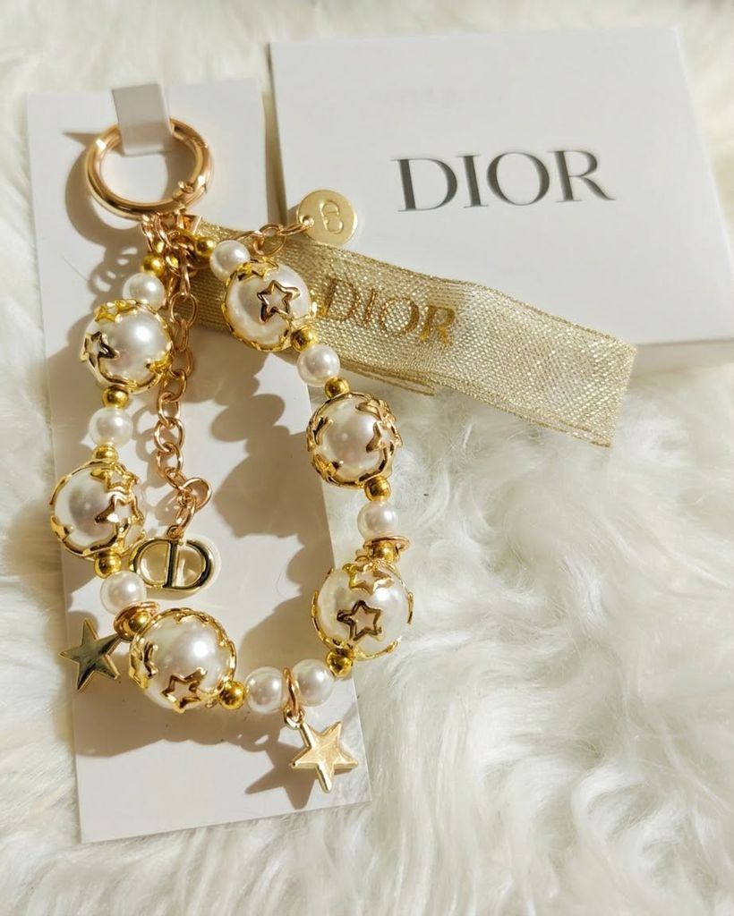 Christian Dior Beauty VIP Gift / Gift With Purchase (GWP) Bag Charm Keychain