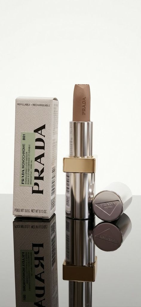 Prada Monochrome Hyper Matte Refillable Lipstick B01 Argile