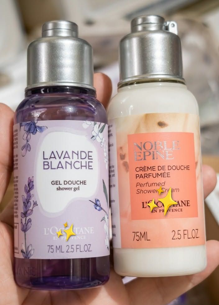 L'Occitane Lavande Blanche Shower Gel and Cream