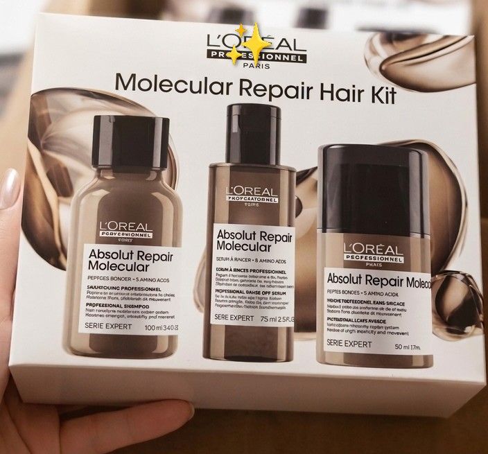 L'Oréal Professionnel Absolut Repair Molecular Discovery Trio Set